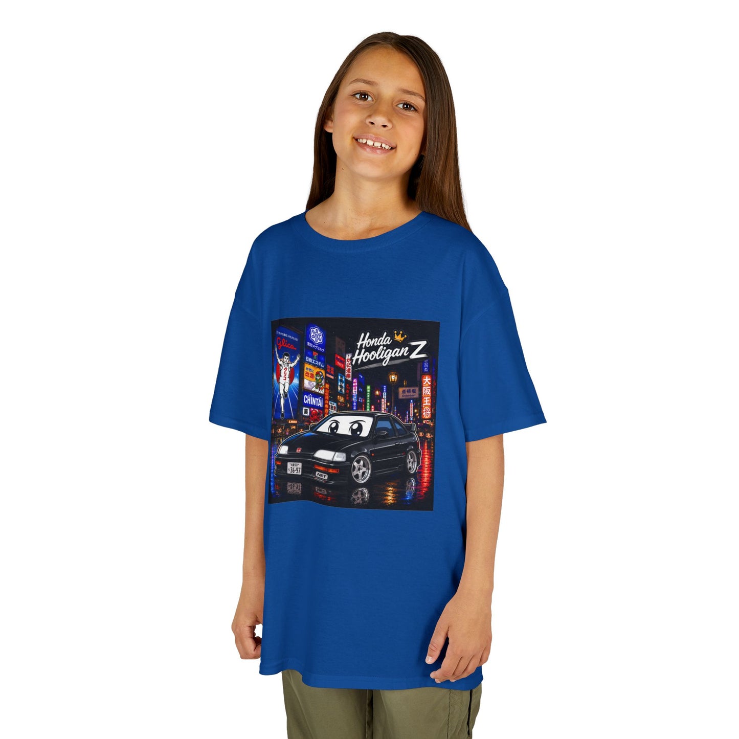 Kids Tee — Neon Night CRX Graphic