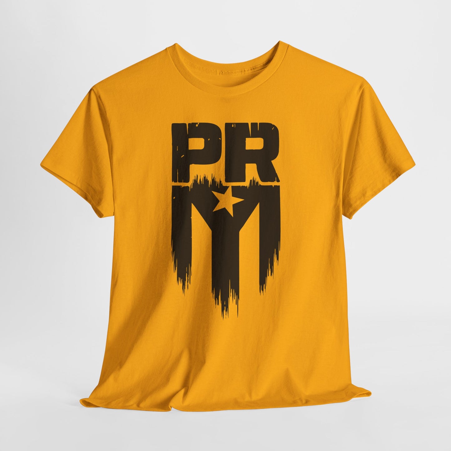 PR Mi Gente Puerto Rico Tee — Bold Black & White Boricua Pride