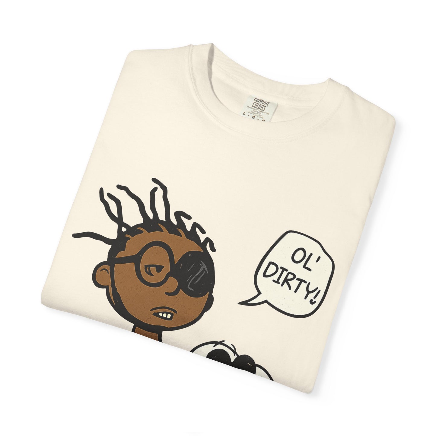 Ol' Dirty Beagle Mashup T-Shirt – Hip-Hop Inspired Cartoon Parody Streetwear Tee