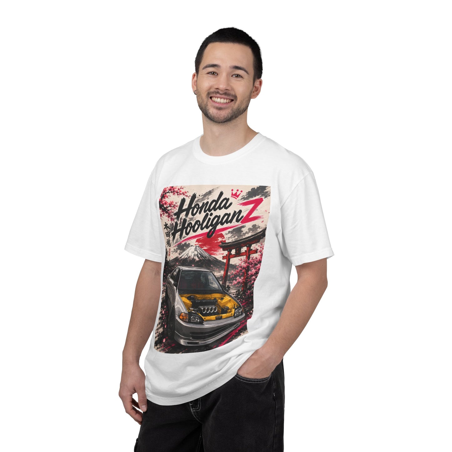 Honda HooliganZ T‑Shirt — JDM Retro Car Graphic Tee