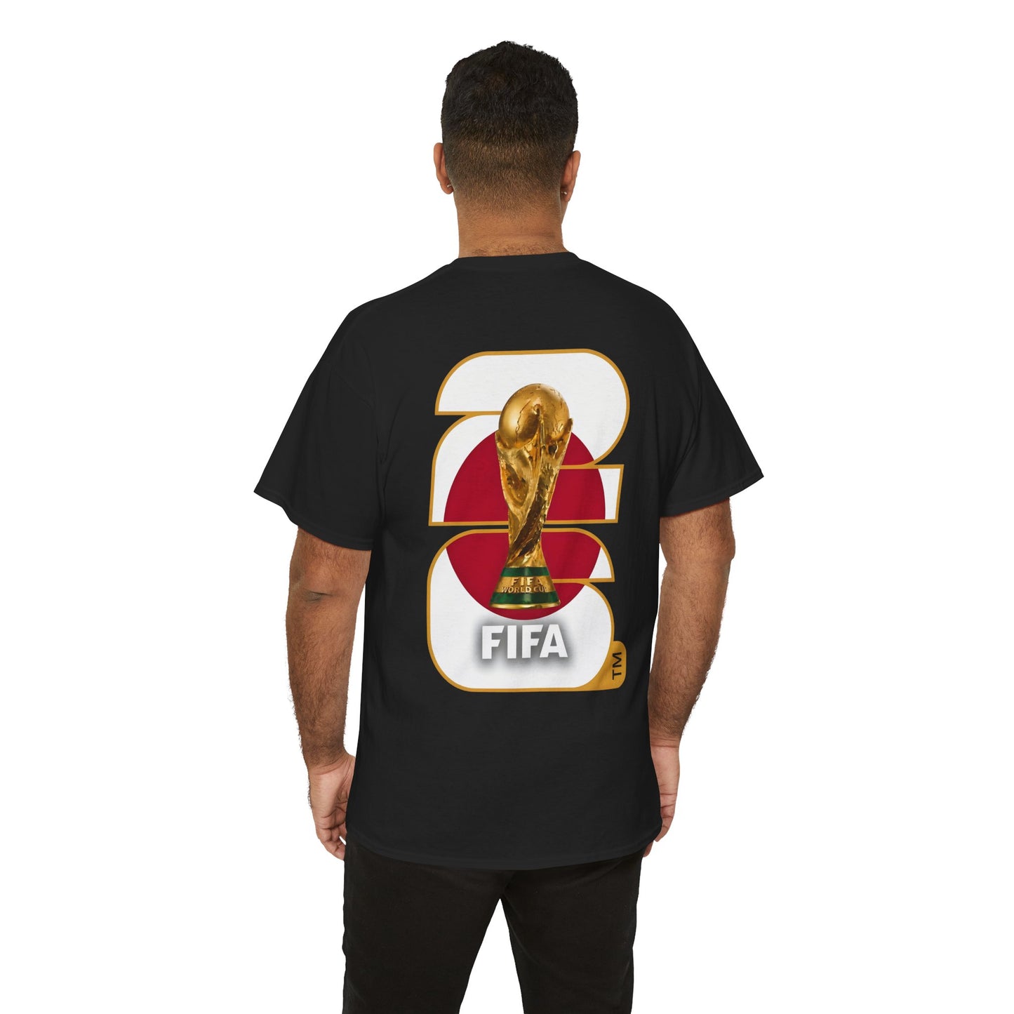 Japan 2026 FIFA World Cup Fan Edition – Front Crest & Championship Back Graphic T‑Shirt