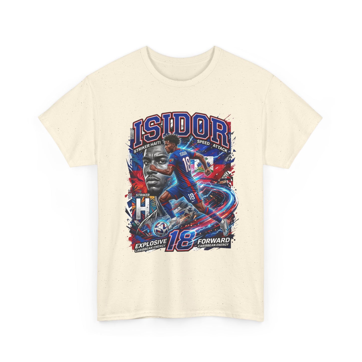Isidor #18 – Haitian Hurricane T-Shirt