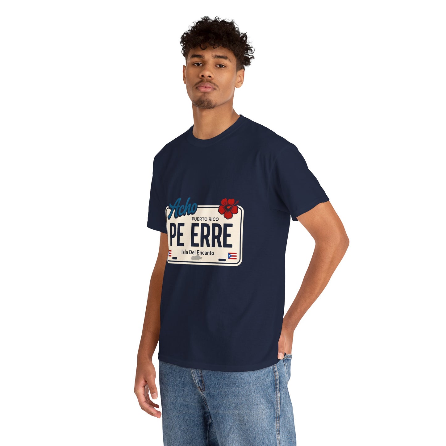 Acho PE ERRE Puerto Rico License Plate Tee — Isla Del Encanto Pride Shirt