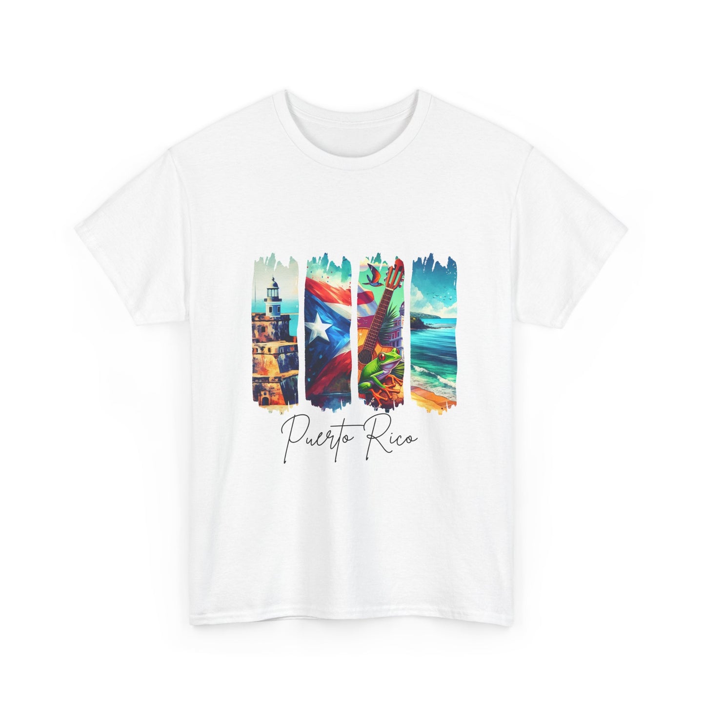 Puerto Rico Paradise T-Shirt — Island Postcard Watercolor Tee
