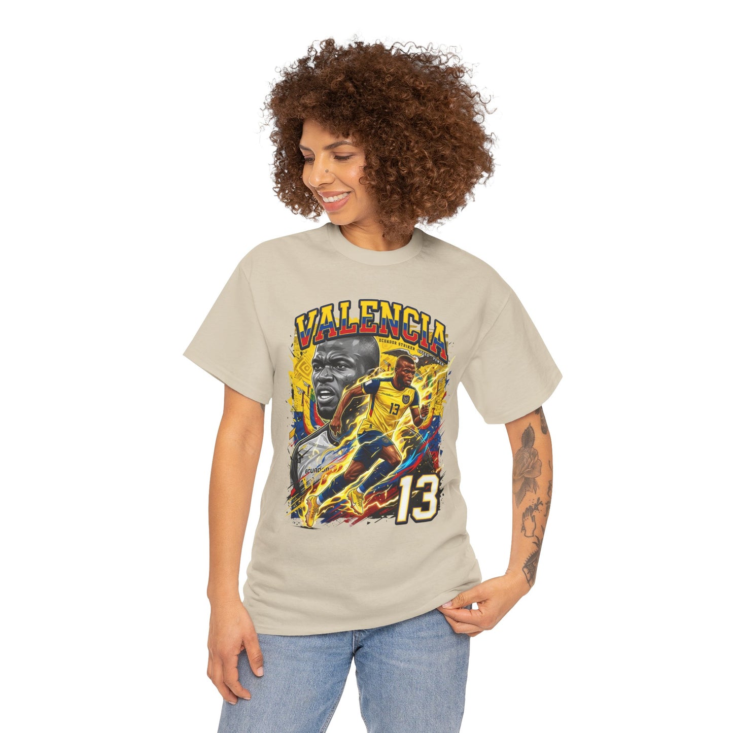 Valencia #13 – Ecuadorian Thunder T-Shirt
