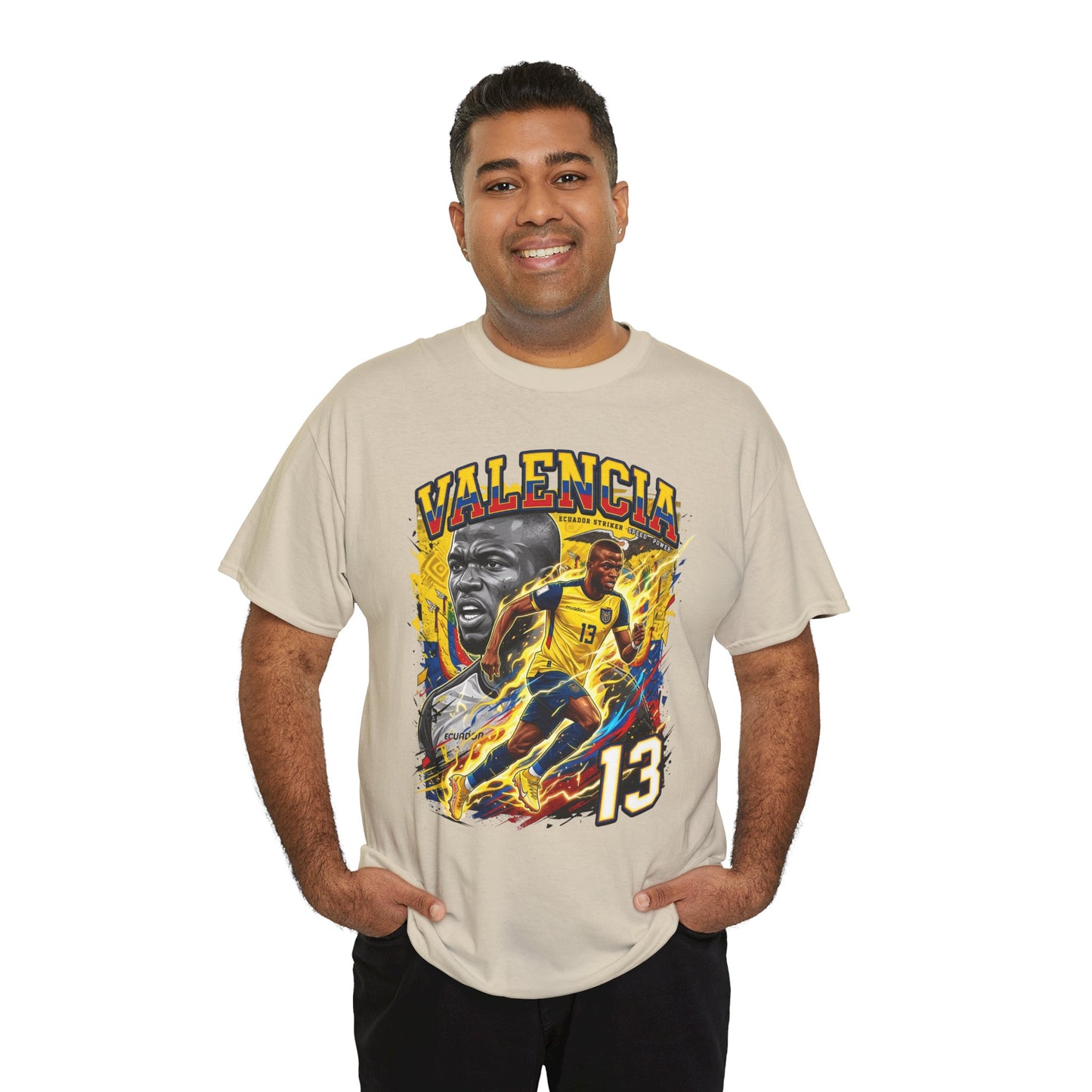 Valencia #13 – Ecuadorian Thunder T-Shirt