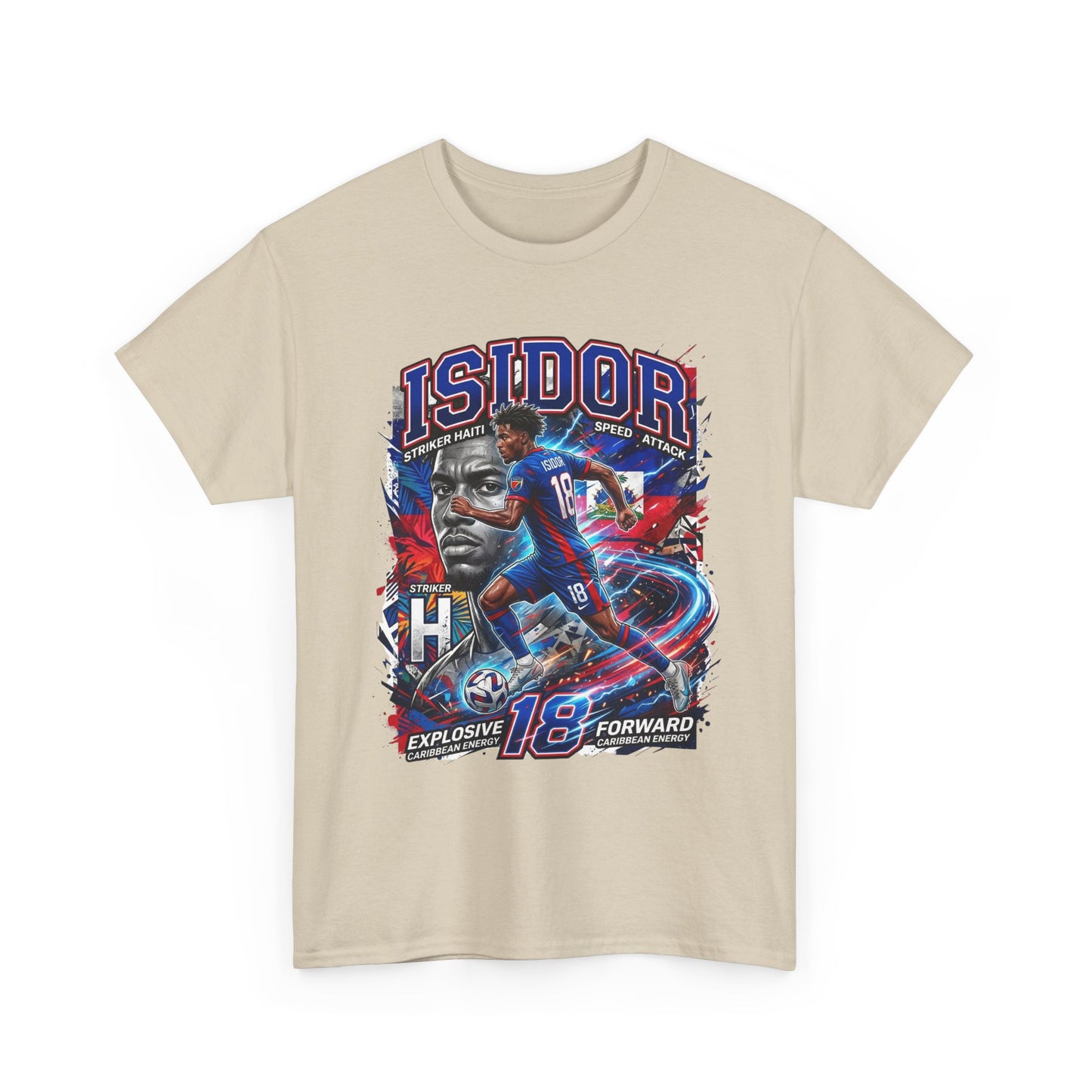 Isidor #18 – Haitian Hurricane T-Shirt