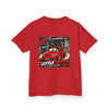 Little Legend Kids T-Shirt — Red Cartoon EK Civic "Little Legend"