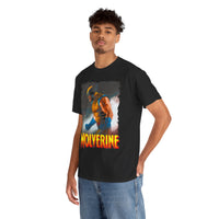 Wolverine Graphic Tee - Retro Comic Hero Shirt
