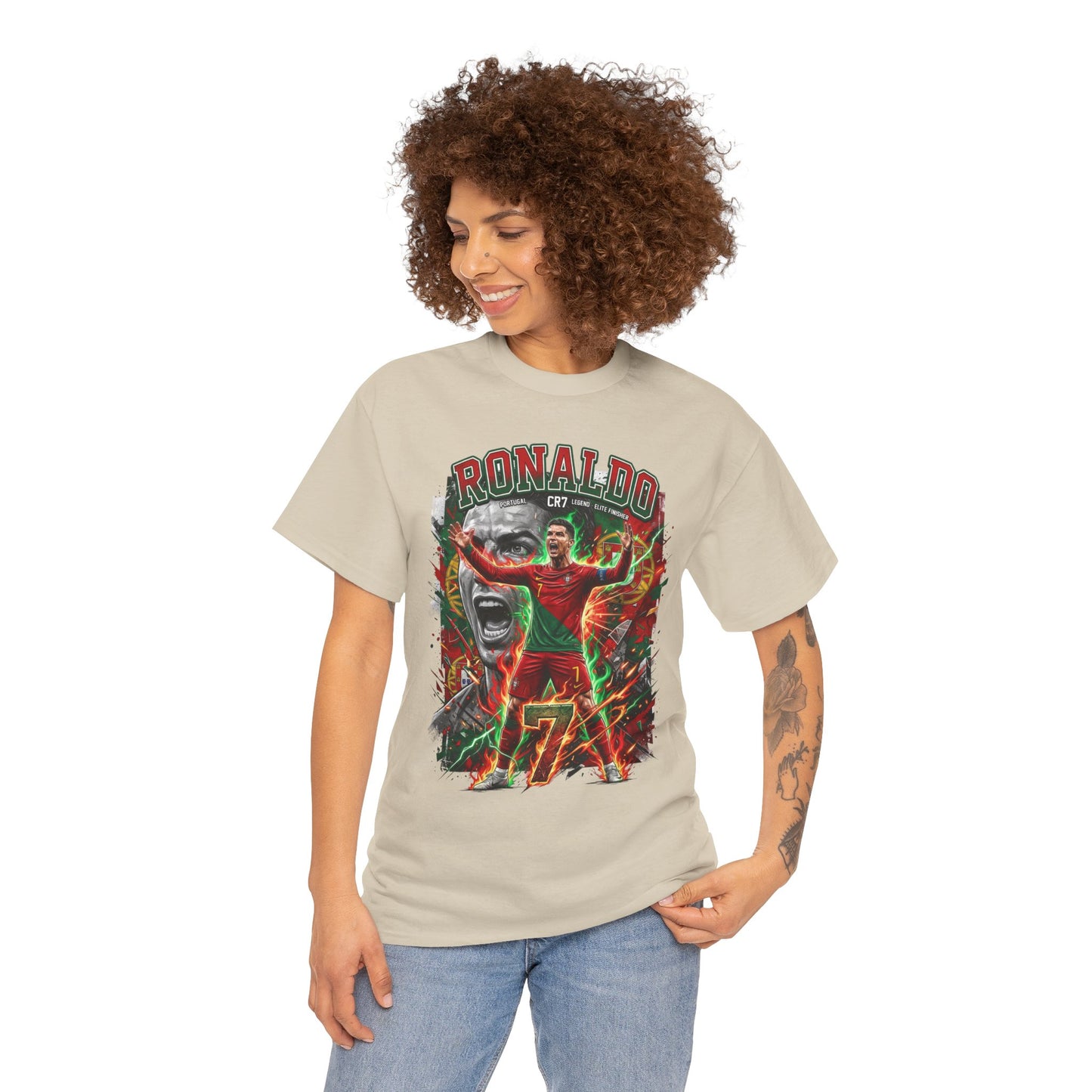 Ronaldo CR7 #7 – Portugal Football Legend T-Shirt