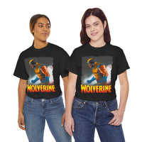 Wolverine Graphic Tee - Retro Comic Hero Shirt