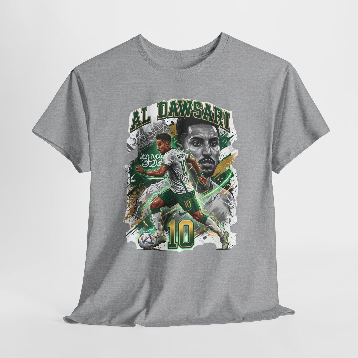 Al Dawsari #10 – Saudi Arabia Football Star T-Shirt