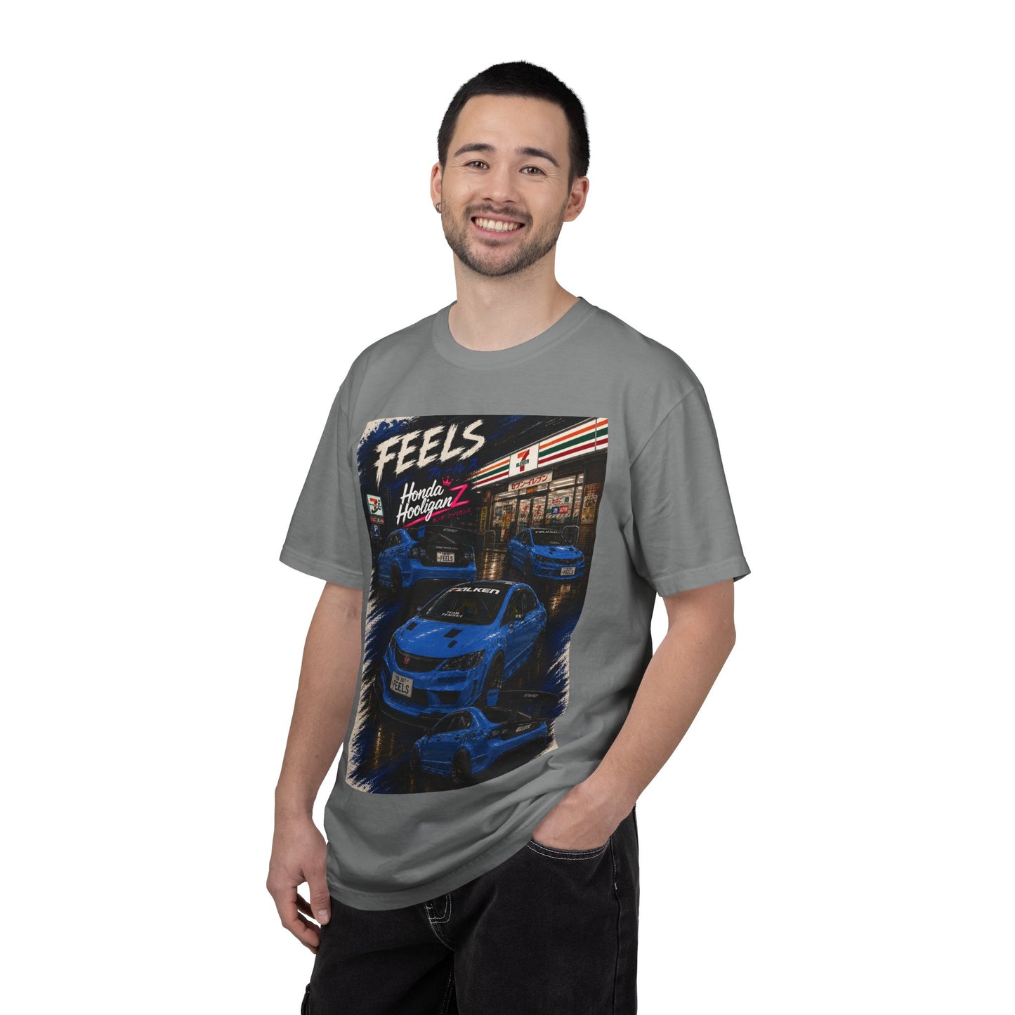 Feels Midnight Racing T-Shirt — Neon JDM Car Scene Shirt