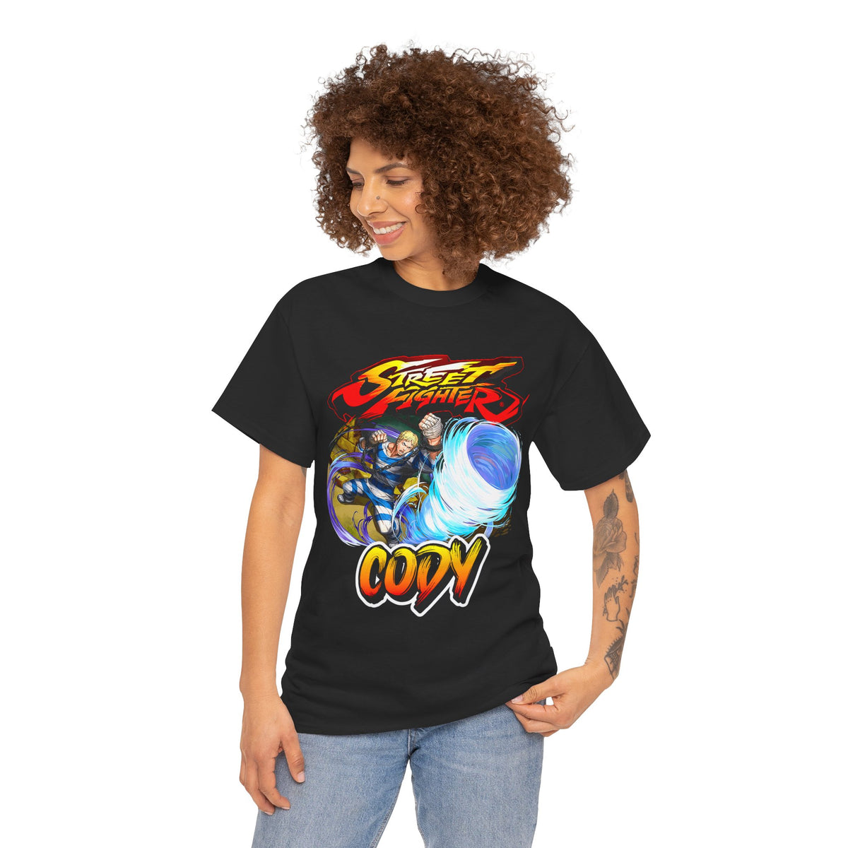 Cody Street Fighter T-shirt