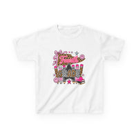 Fourth Grade Girl Back to School T-Shirt – Pink Leopard First Day of 4th Grade Tee