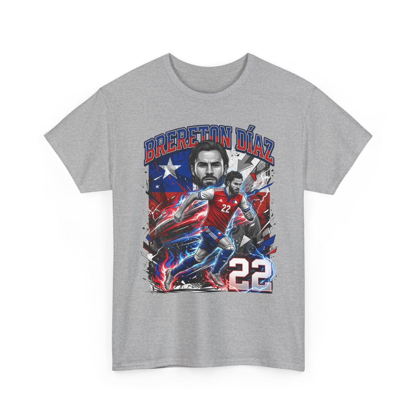Brereton Díaz #22 – Chilean Warrior T-Shirt