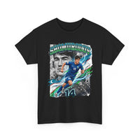 Shomurodov #14 – Uzbekistan’s Dynamic Striker T-Shirt