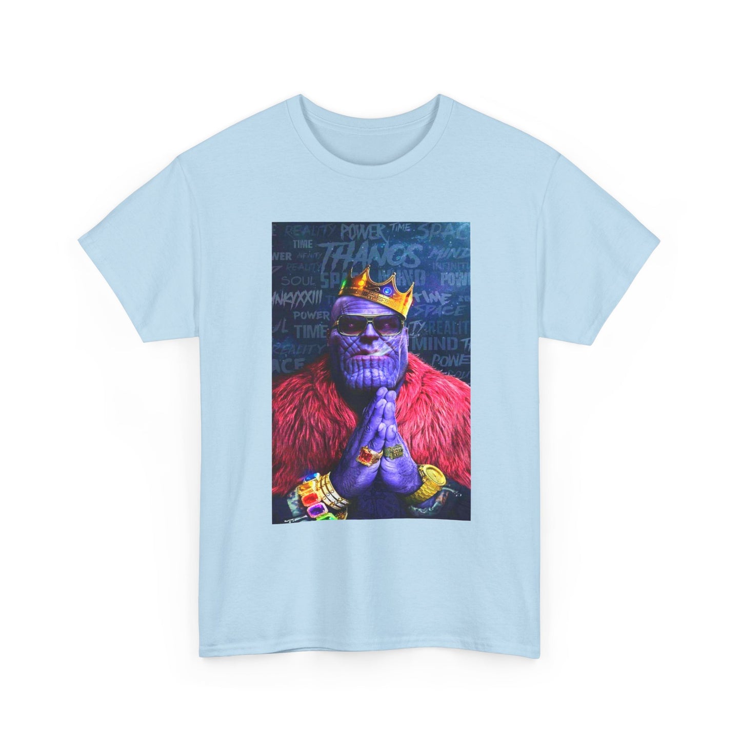 Thanos King Portrait T-Shirt — Urban Pop Art Graphic Tee