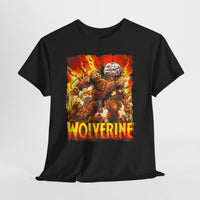Wolverine Graphic Tee — Retro Comic Mutant Hero T‑Shirt