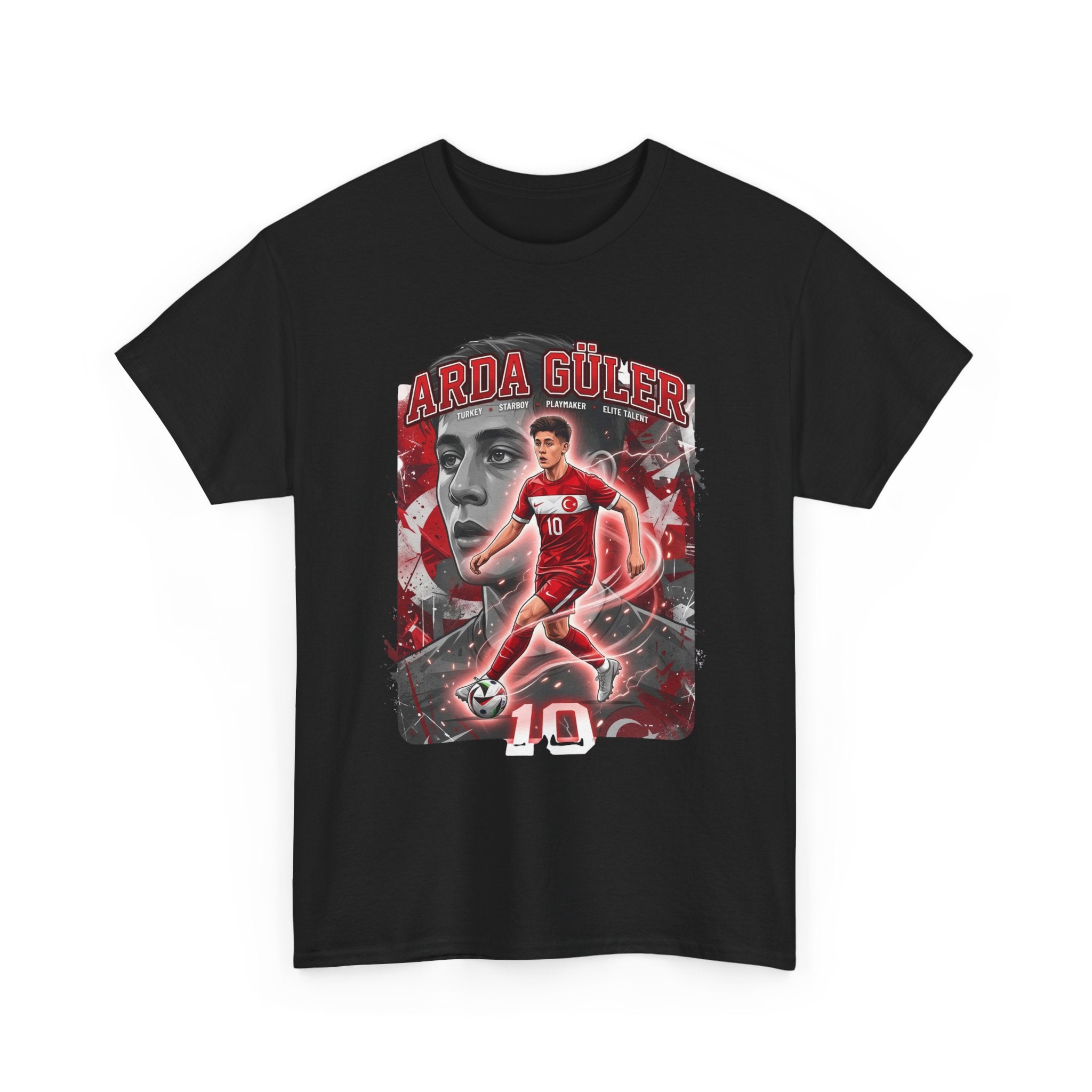 Arda Güler #10 – Turkey’s Rising Star Playmaker T-Shirt
