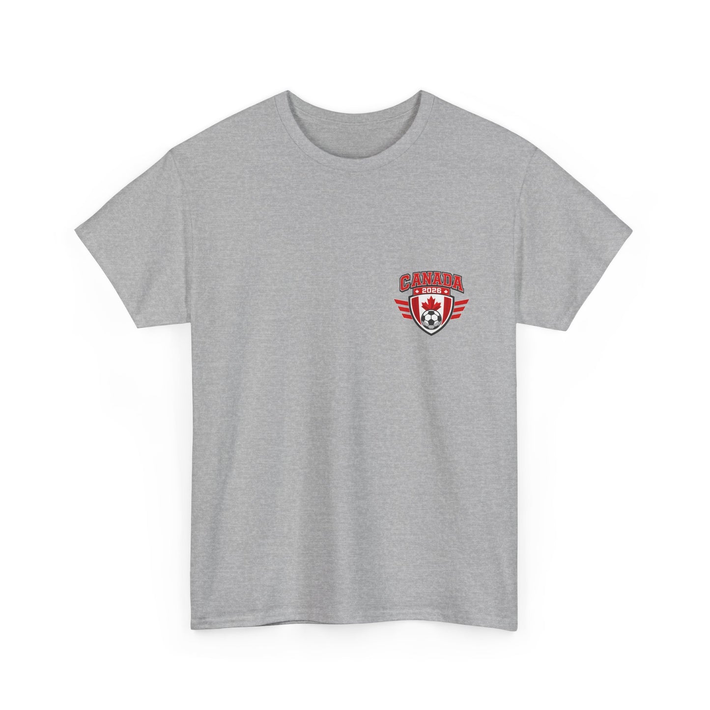 Canada 2026 FIFA World Cup Fan Edition – Front Crest & Championship Back Graphic T-Shirt