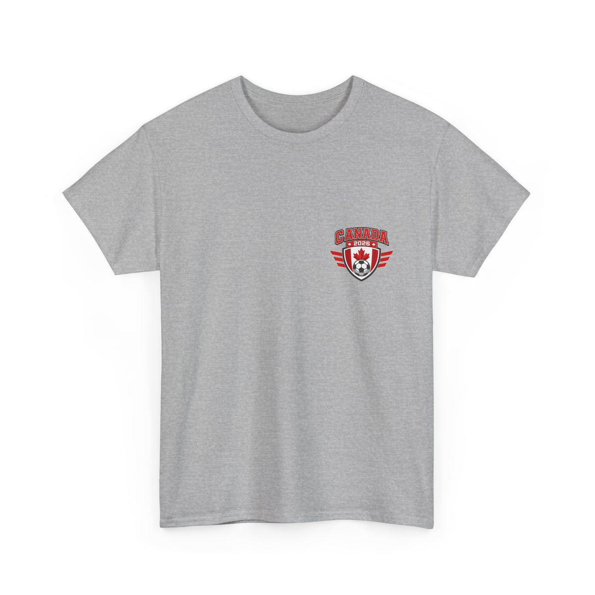 Canada 2026 FIFA World Cup Fan Edition – Front Crest & Championship Back Graphic T-Shirt