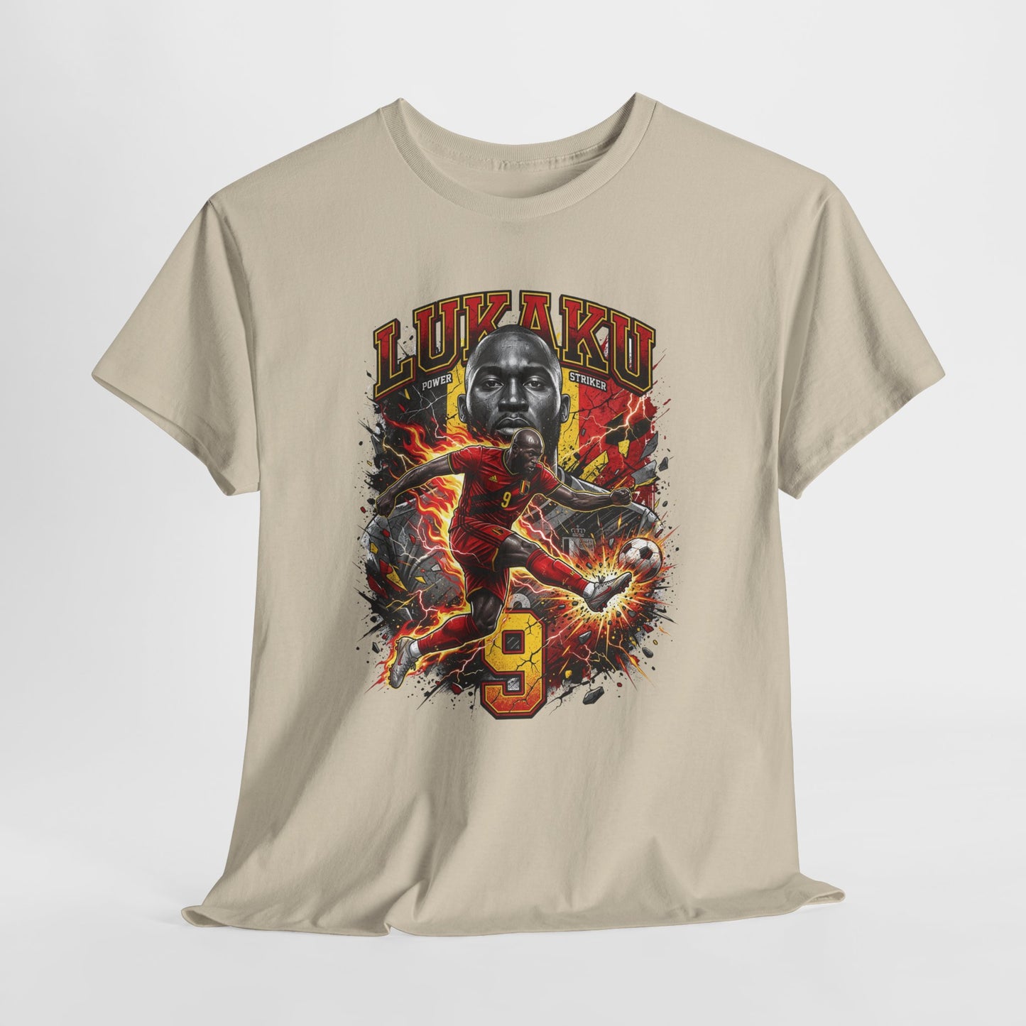 Lukaku #9 – Belgian Powerhouse T-Shirt