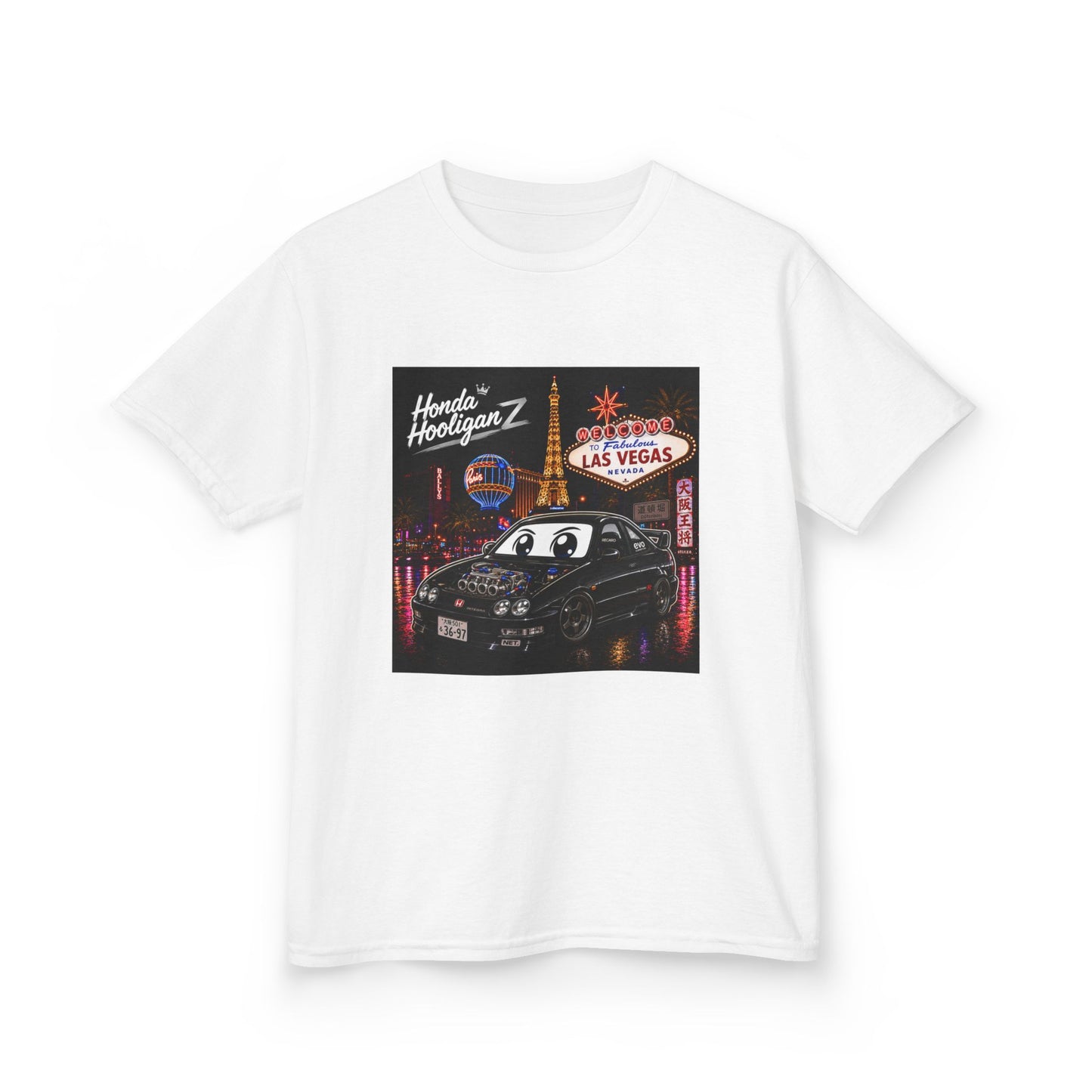 Kids Tee — 'Midnight Las Vegas' Cartoon ITB DC2