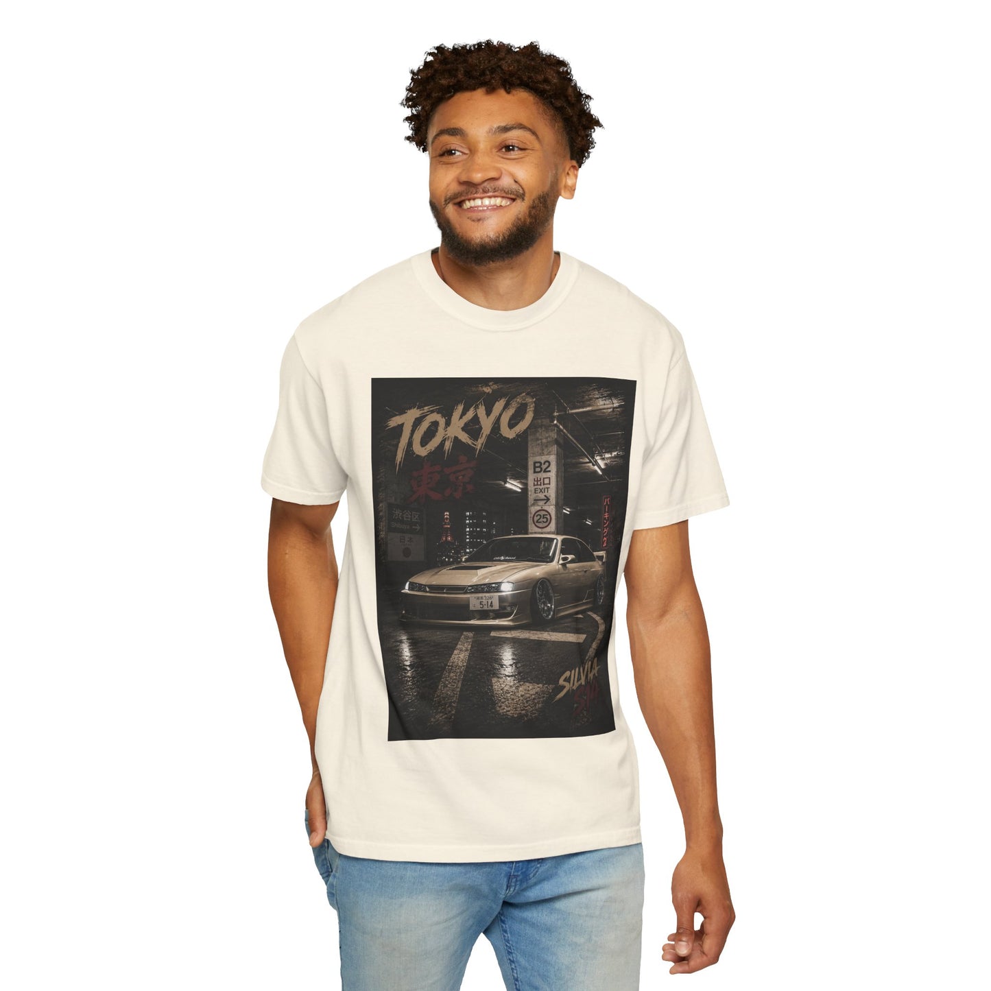 Tokyo Silvia T-Shirt — Night Street JDM Car Graphic Tee