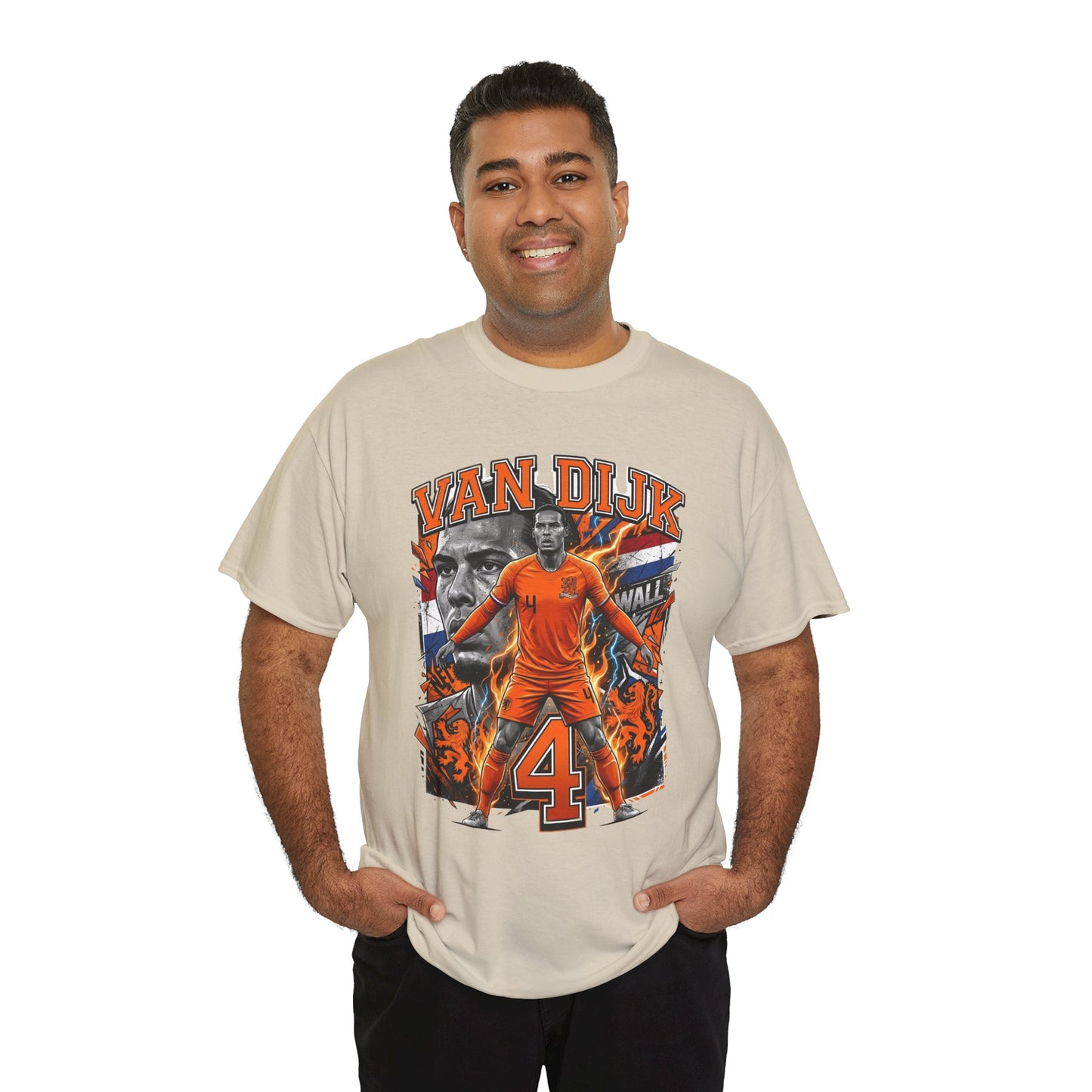 Van Dijk #4 – The Dutch Wall T‑Shirt