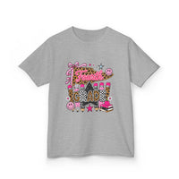 Fourth Grade Girl Back to School T-Shirt – Pink Leopard First Day of 4th Grade Tee