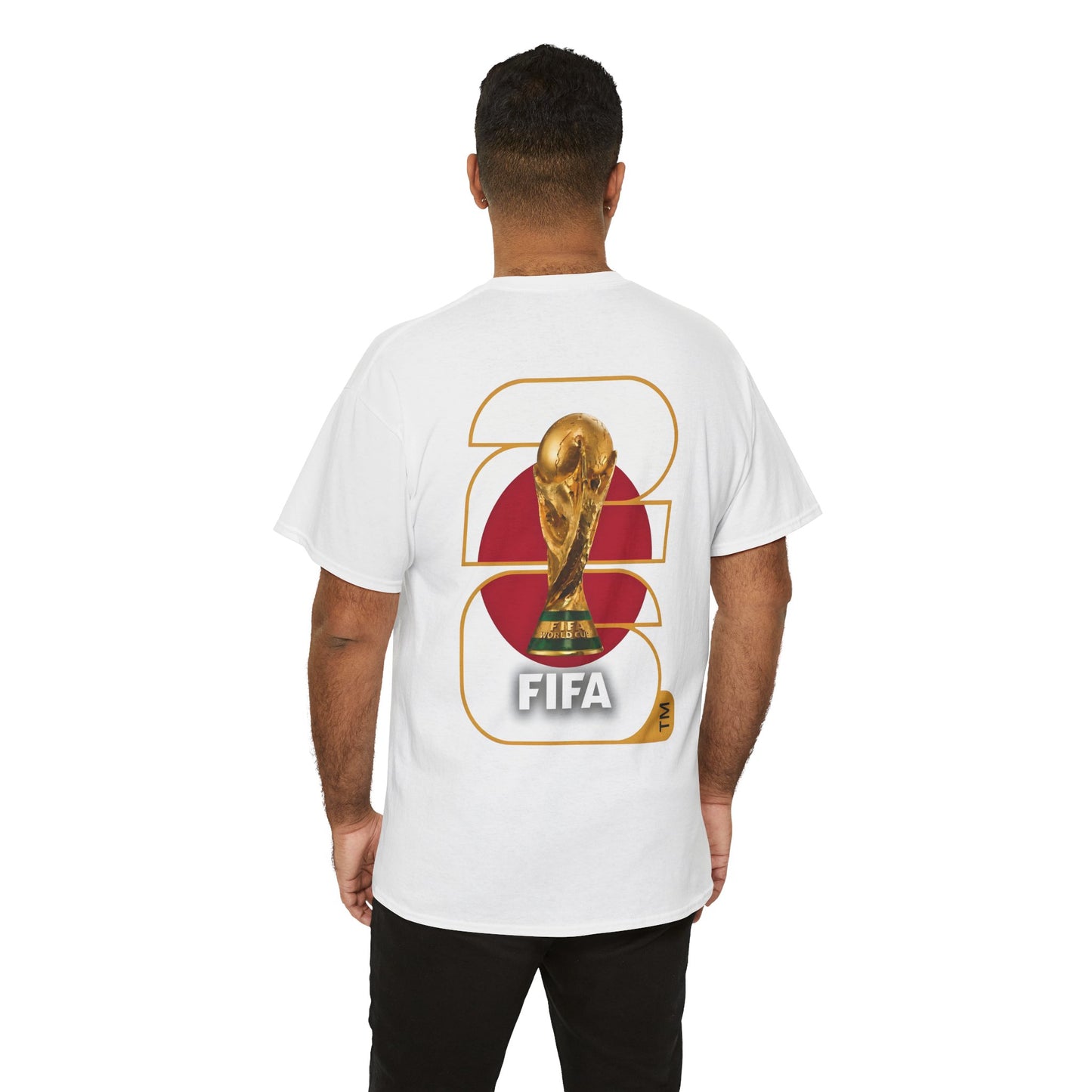 Japan 2026 FIFA World Cup Fan Edition – Front Crest & Championship Back Graphic T‑Shirt