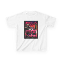 Kids Tee — Neon Tokyo Drag Graphic ("Tokyo")