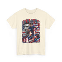 Pulisic #10 – Captain America’s Fire T-Shirt