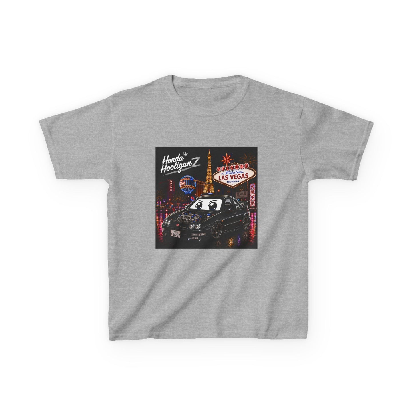 Kids Tee — 'Midnight Las Vegas' Cartoon ITB DC2
