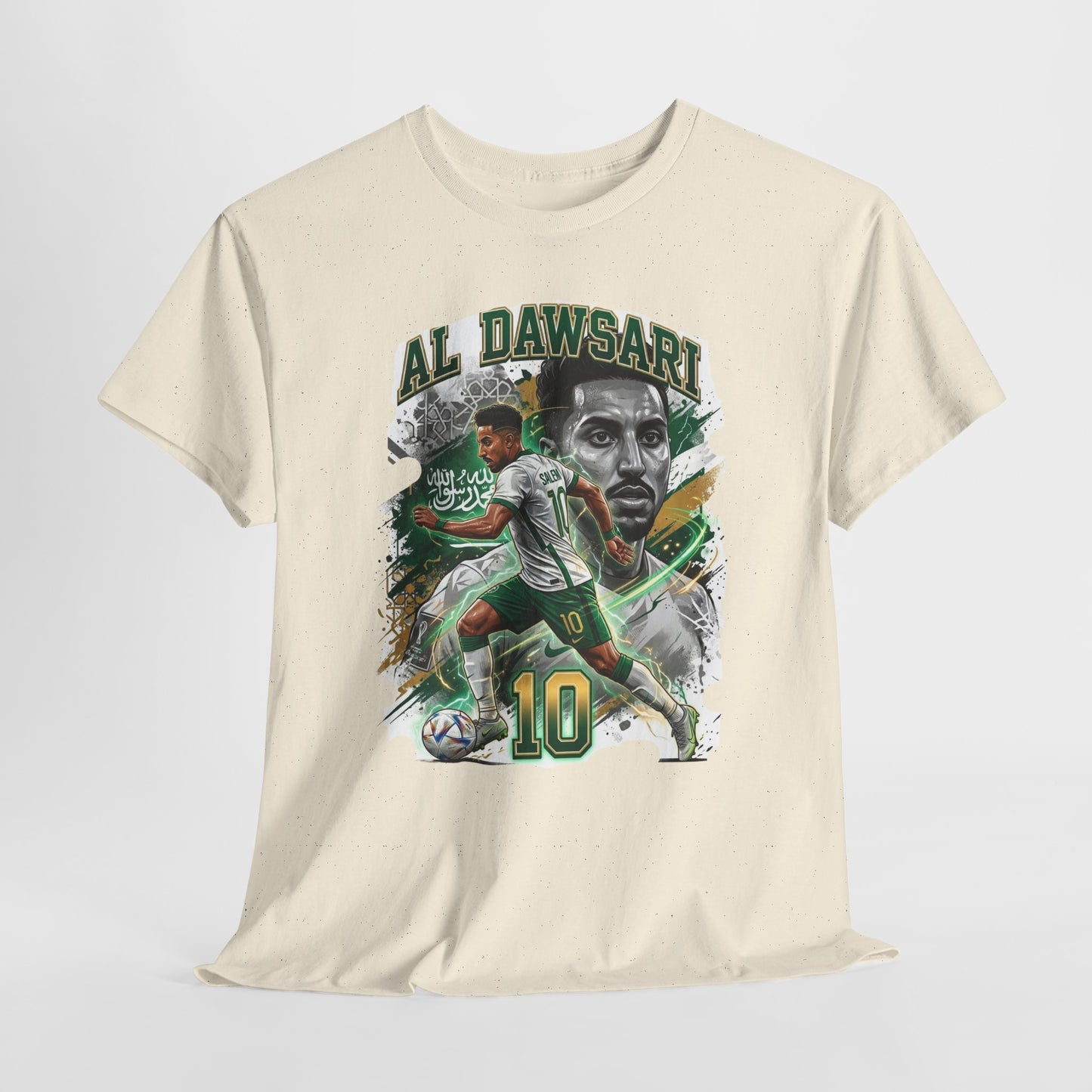 Al Dawsari #10 – Saudi Arabia Football Star T-Shirt