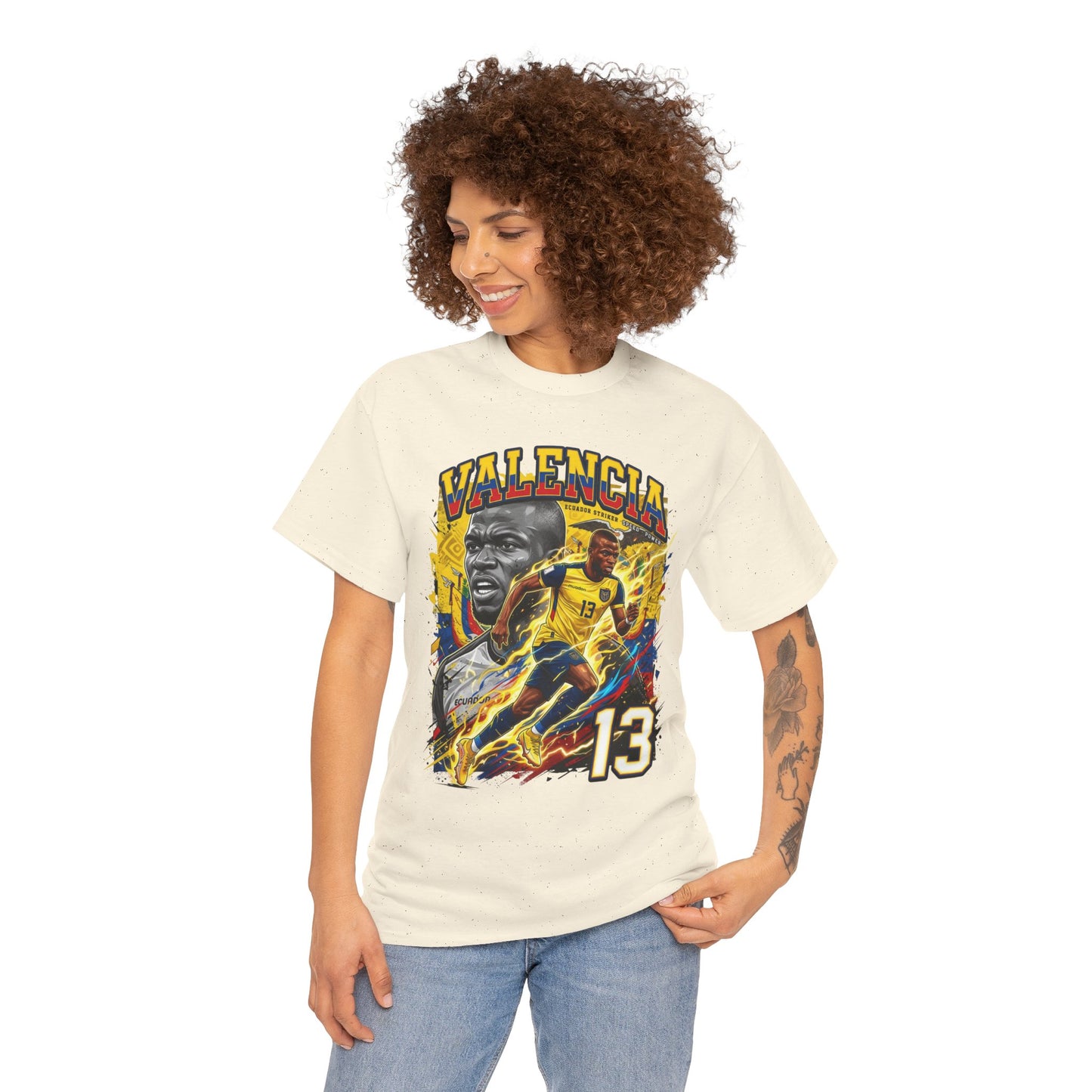 Valencia #13 – Ecuadorian Thunder T-Shirt
