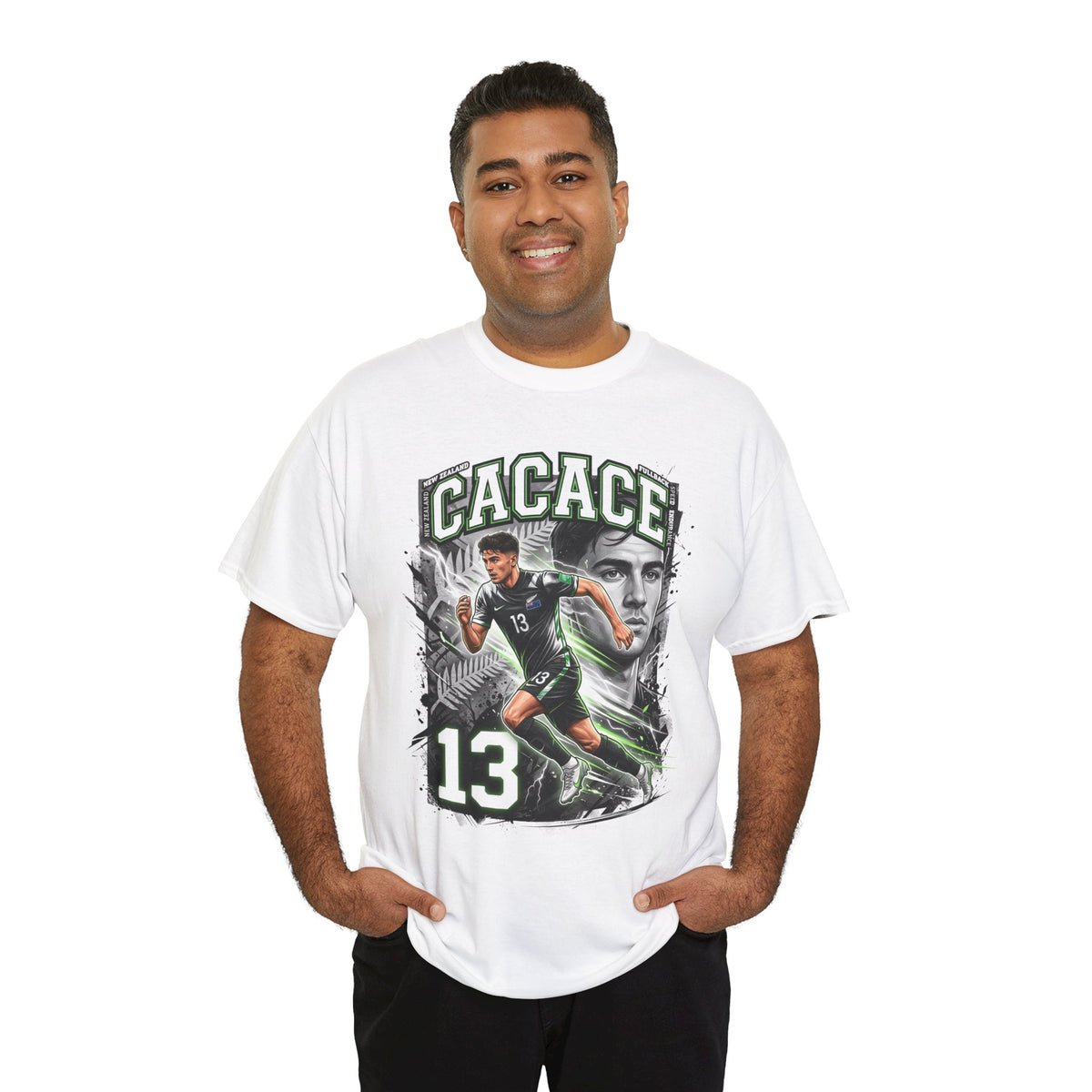 Cacace #13 – Kiwi Fullback Fury T-Shirt