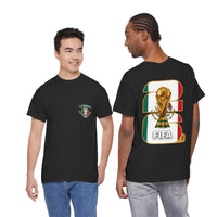 Mexico 2026 FIFA World Cup Fan Edition – Front Crest & Championship Back Graphic T-Shirt