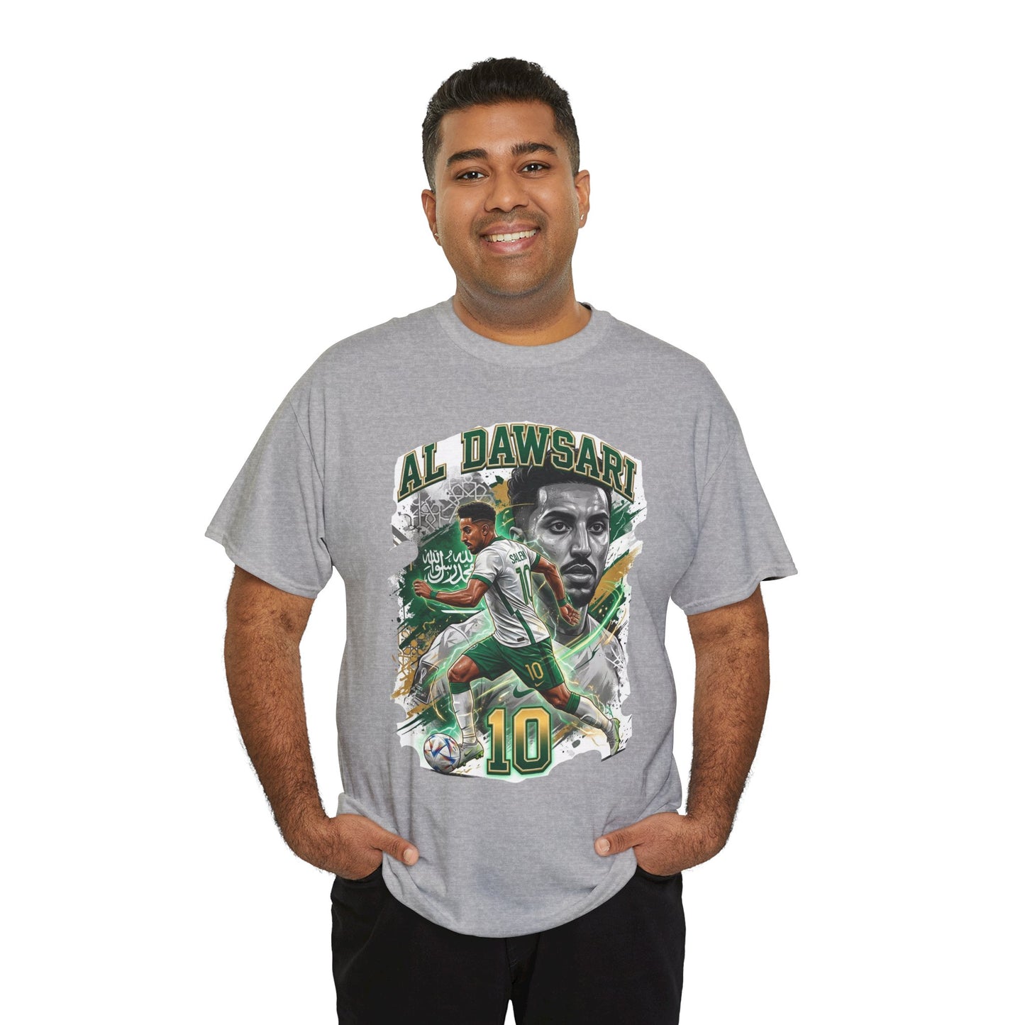 Al Dawsari #10 – Saudi Arabia Football Star T-Shirt