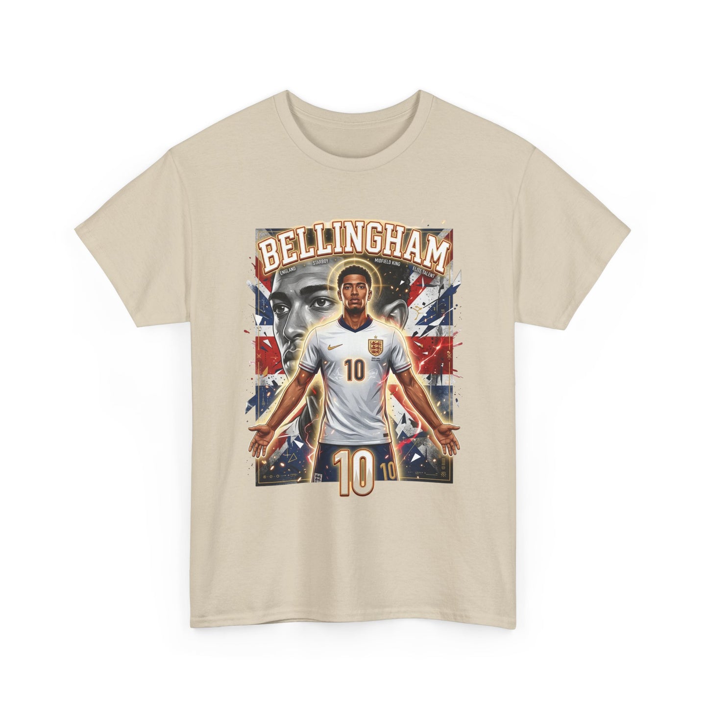 Bellingham #10 – England’s Golden Star T-Shirt
