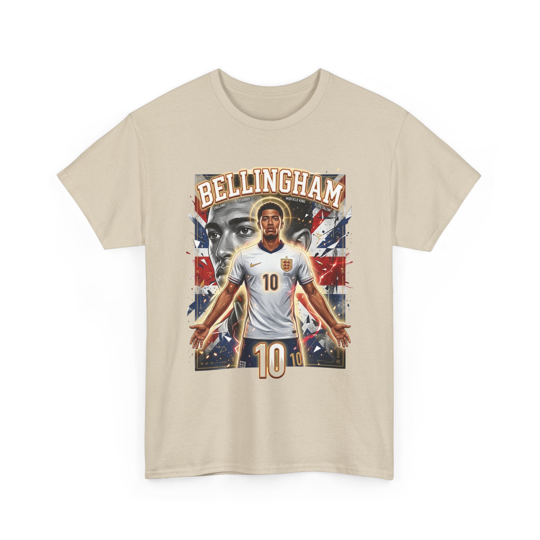 Bellingham #10 – England’s Golden Star T-Shirt