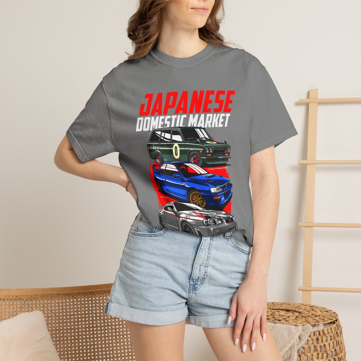 Japanese Automotive Evolution Through Three GenerationsT-shirt