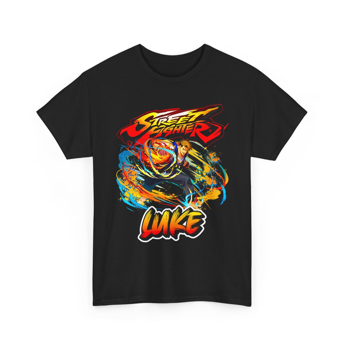 Street Fighter Luke Tribute T-shirt