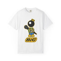 BiG Hip-Hop Icon Cartoon T-Shirt | Retro 90s Rap Inspired Streetwear Design