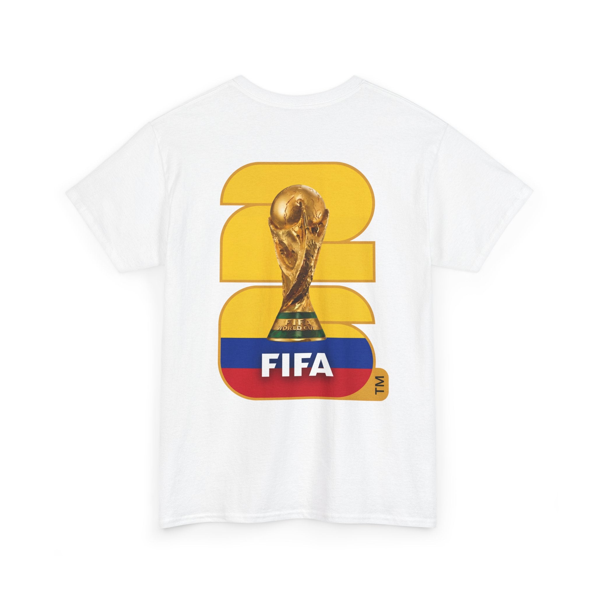 Colombia 2026 FIFA World Cup Fan Edition – Front & Back Premium Soccer T-Shirt
