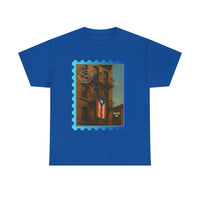 Seguimos Aquí Puerto Rican Pride Tee — New York 1982 Vintage Flag Tribute