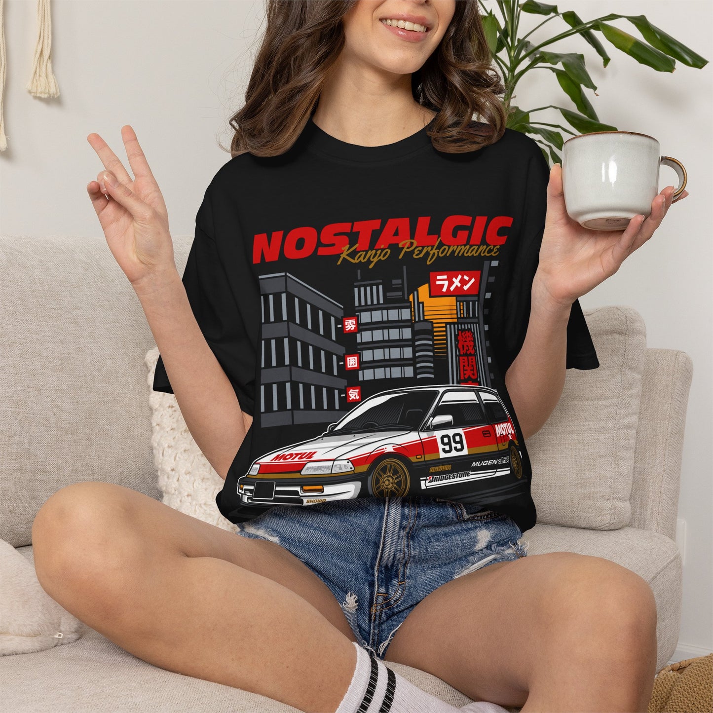 Honda HooliganZ: Nostalgic Kanjo T-Shirt