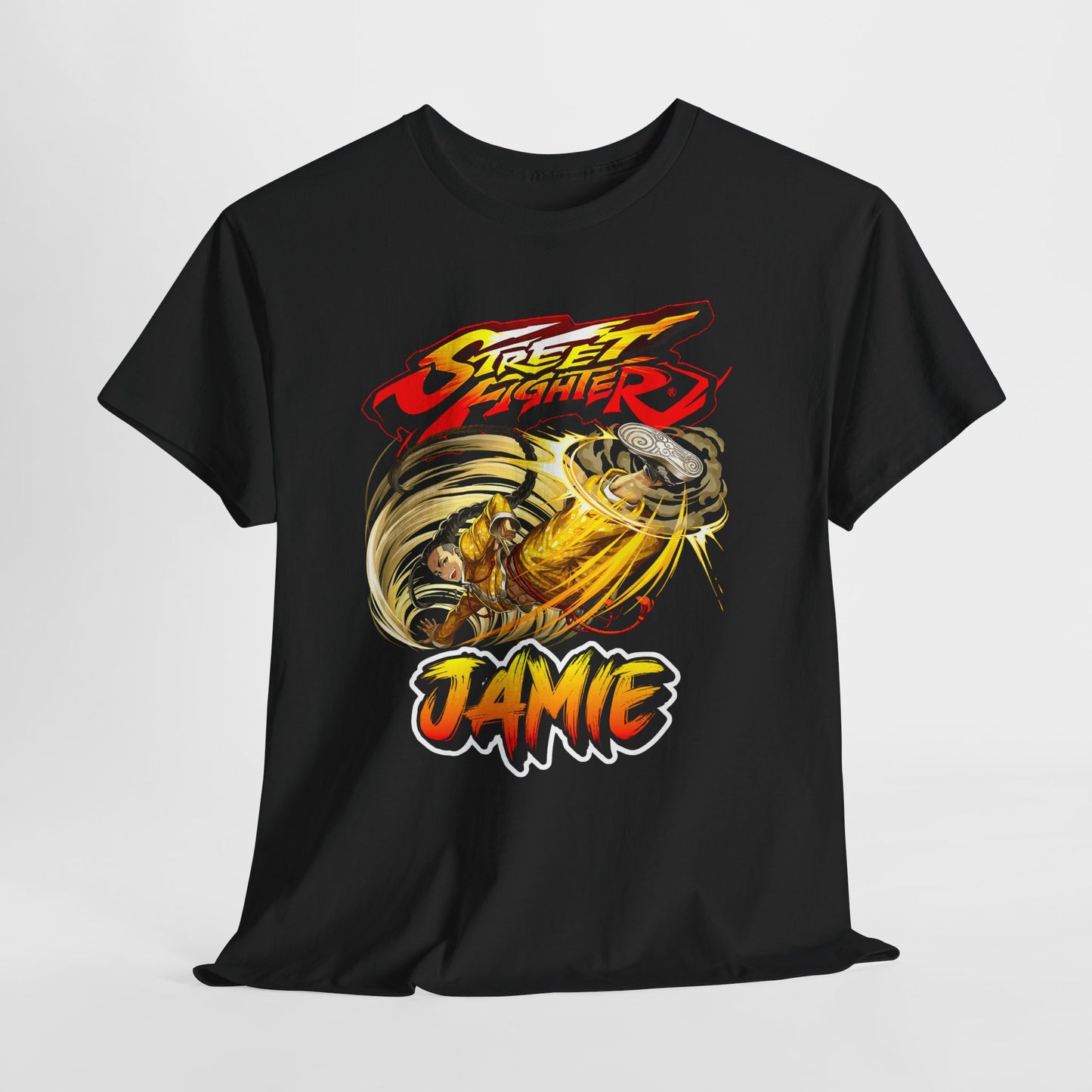 Street Fighter Jamie Spin Kick T-shirt