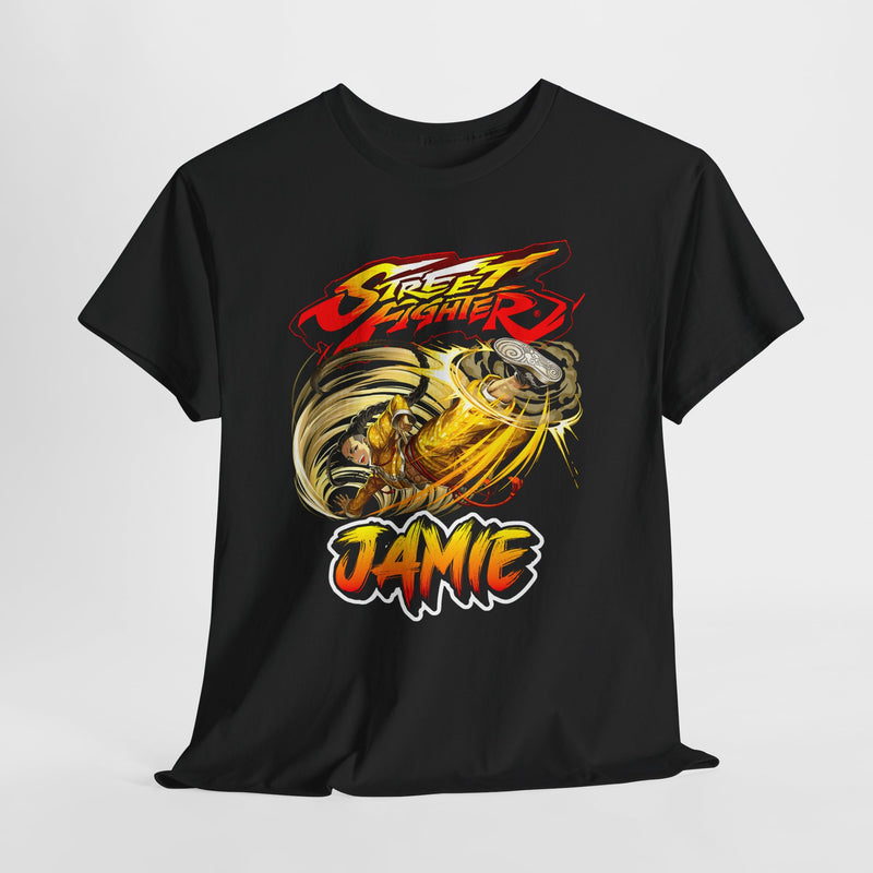 Street Fighter Jamie Spin Kick T-shirt